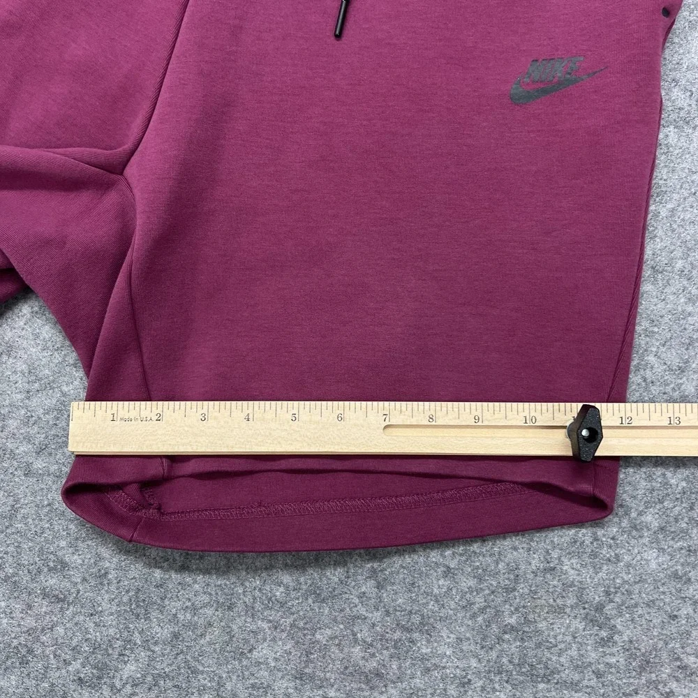 Nike Tech Fleece Shorts Mens Large Purple 7